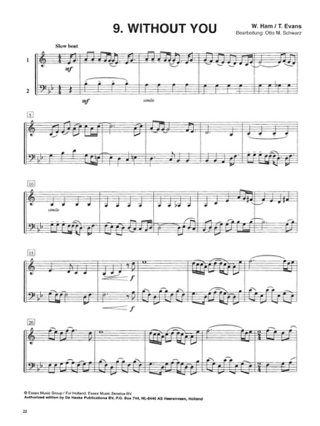 Pop & Go - Otto M. Schwarz - Partition - Ensemble de cuivres